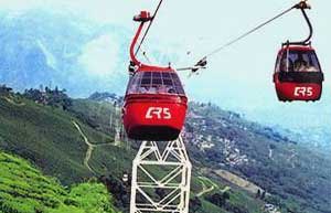 Ropeway in Darjeeling